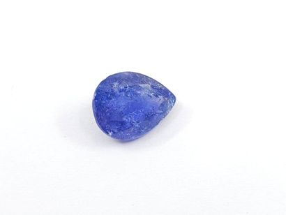 TANZANITE violet blue , poire , Tanzanie...