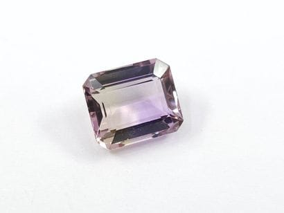 AMETRINE yellow et purple VVS	 de taille...