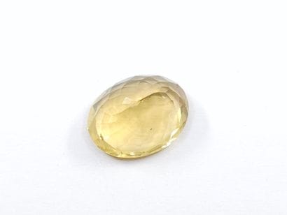 CITRINE yellow VS , ovale , Africa , 6,43...