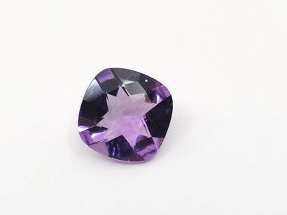 AMETHYSTE purple , cushion , Brazil , 4,10...