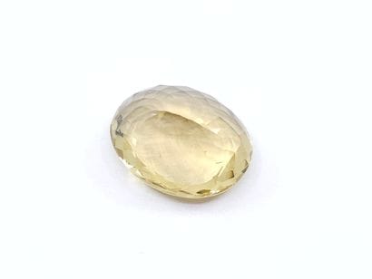 CITRINE yellow VS , ovale , Africa , 7,85...