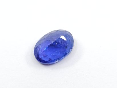 TANZANITE violet blue , ovale , Tanzanie...