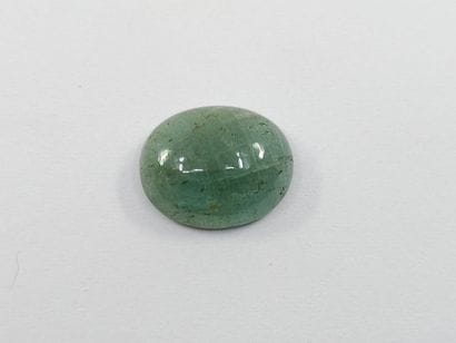 EMERAUDE , cabochon , Zambia , 3.66 carats...