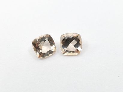 MORGANITE pink IF Nbr 2 , cushion , Brazil...