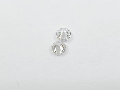 TWO DIAMONDS 0.21 ct (3.75 mm)