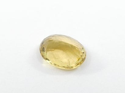 CITRINE yellow VS , oval , Africa , 7.63...
