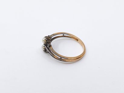 TRAVAIL FRANCAIS
BAGUE toi et moi en or jaune...