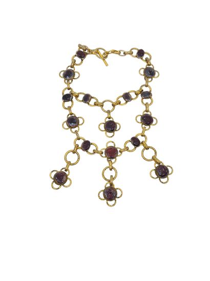 MONIQUE ARNANDIS 
Gilded metal and enamel...