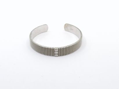 925° silver BRACELET with pearl decoration,...