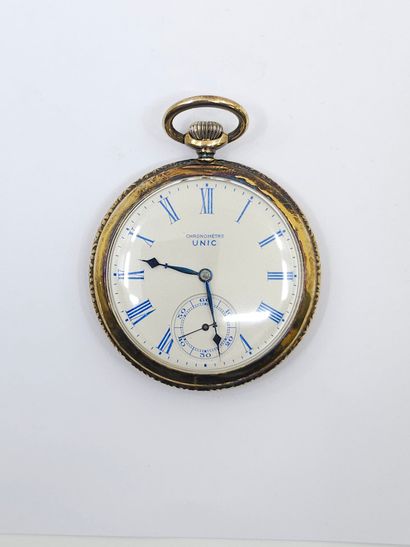 UNIC chronomètre
Montre à gousset en métal...