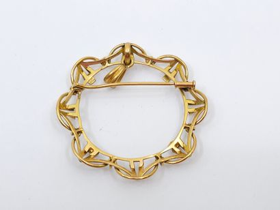 LOT of 750° gold including :
Two chains
A...