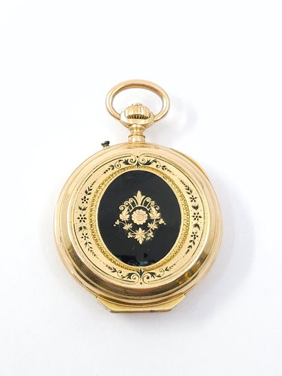 PAUL Jeannot Geneva
Savonette watch in 750°...