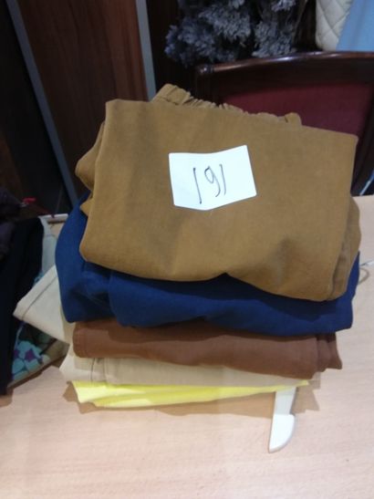 7 pantalons taillé 32