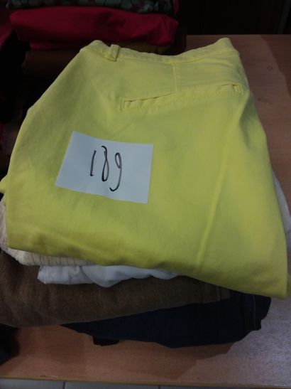6 pantalons taille 31