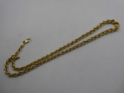 1 Necklace 18kt Gold 18.87g