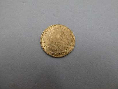 1 Pièce Or 900/oo 3,21g 10 Francs
