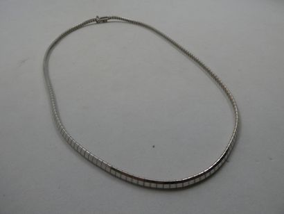 1 Collier Or gris 18kt 21,51g