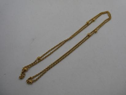 1 Collier Or 18kt 6,40g