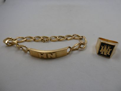 1 Ring 18kt Gold and miscellaneous 13,76g...