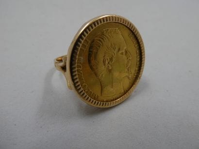 1 Bague Or 18kt 10,87g