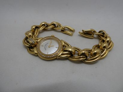 1 Bracelet montre Or 18kt et diamants 46...