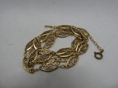 1 Collier Or 18kt 24,32g