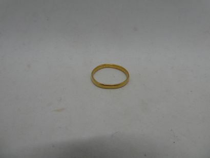 1 Alliance Or 18kt 2,08g déformée