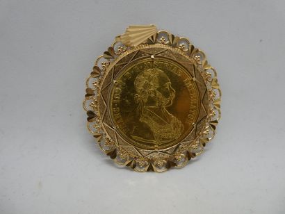 1 Pendentif Or 18kt 21,63g