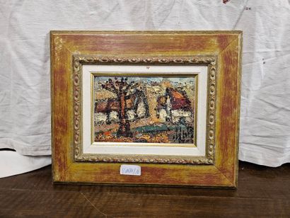 D'ANTY 
Paysage 
Huile sur toile
Dim: 11×17...