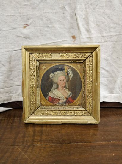 Ecole Française XIXème siècle
Portrait de...