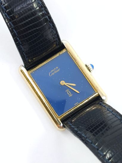 MUST de CARTIER 
Montre bracelet de dame...
