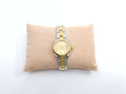 ROLEX oyster perpetual datejust en or et...