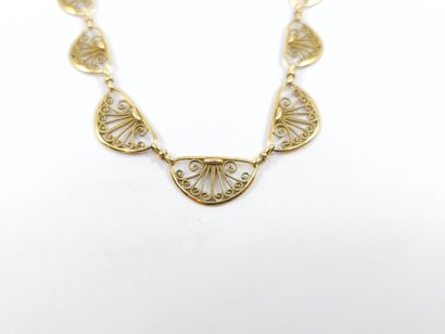 COLLIER colerette en or jaune 750°
Poids...