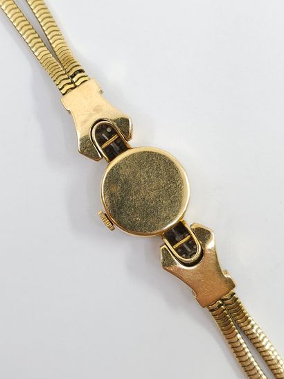 ROLEX
Bracelet in 750° yellow gold set with...