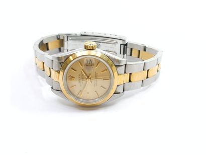 ROLEX oyster perpetual datejust en or et...