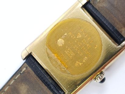 MUST de CARTIER 
Montre bracelet de dame...