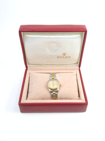 ROLEX oyster perpetual datejust en or et...