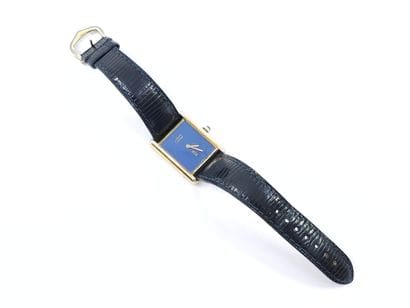 MUST de CARTIER 
Montre bracelet de dame...