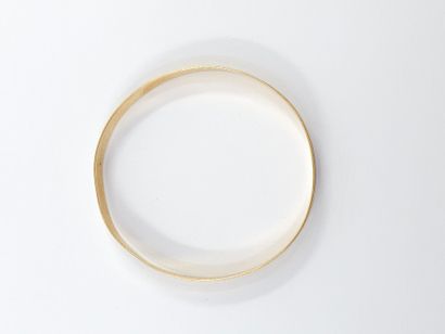 BRACELET in 750° yellow gold 
Weight : 13,95...