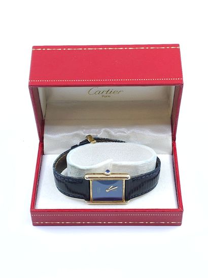 MUST de CARTIER 
Montre bracelet de dame...
