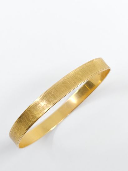 BRACELET in 750° yellow gold 
Weight : 13,95...