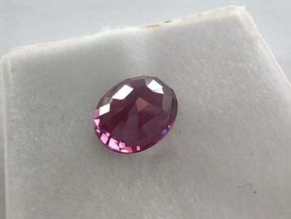 GRENAT pinkish purple rhodolite VS Tanzanie...