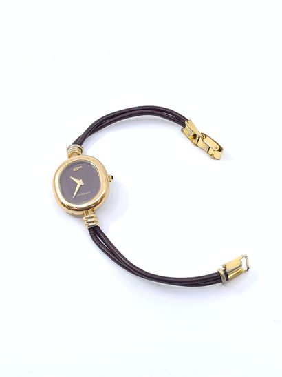 PEQUIGNET 
Montre bracelet, boîtier ovale...