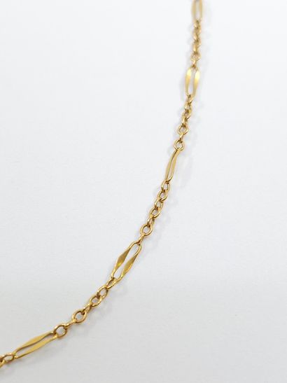 CHAINE en or jaune 750° maille fantaisie...
