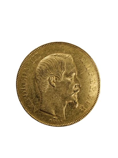PIECE DE 50 francs or NAPOLEON 1857/A
Poids:...