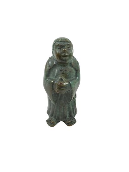 JP LEVERRIER (1922-1996)
Moine en bronze...