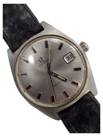OMEGA Geneve 
Montre bracelet, boîtier rond...