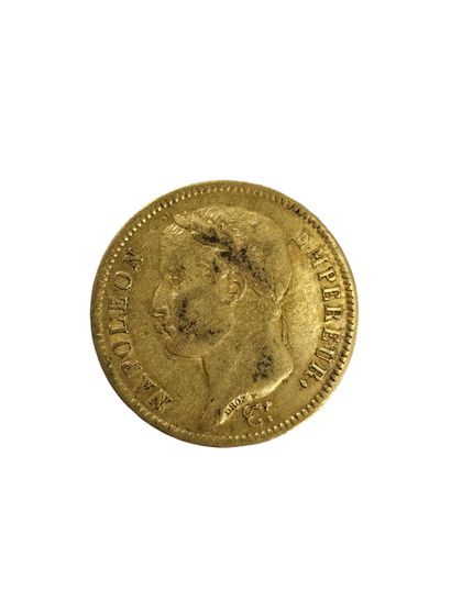 PIECE 40 francs Napoléon or 1811/A
Poids...
