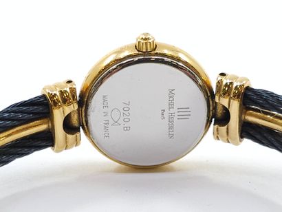 MICHEL HERBELIN 
Montre bracelet en métal...