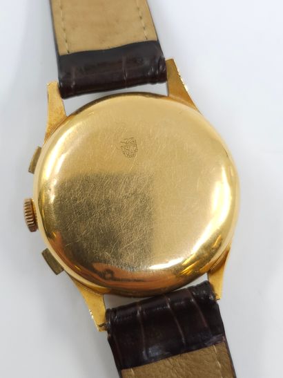 COMEX
Montre bracelet en or jaune 750°, boîtier...